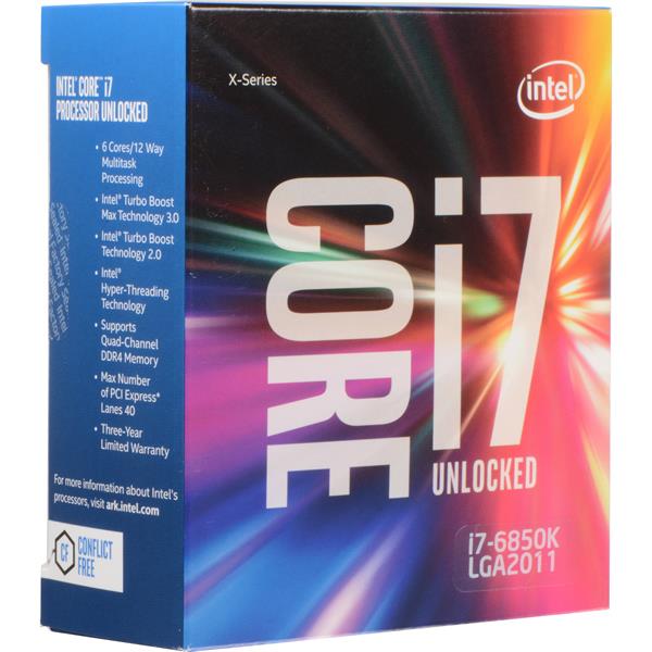 Intel&#174; Core™ i7 _ 6850K Processor ( 3.60 GHz, 15M Cache, up to 3.80 GHz) 618S